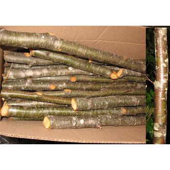 Alder Logs 36 Inches Long 1.5 to 3 Inches Wide